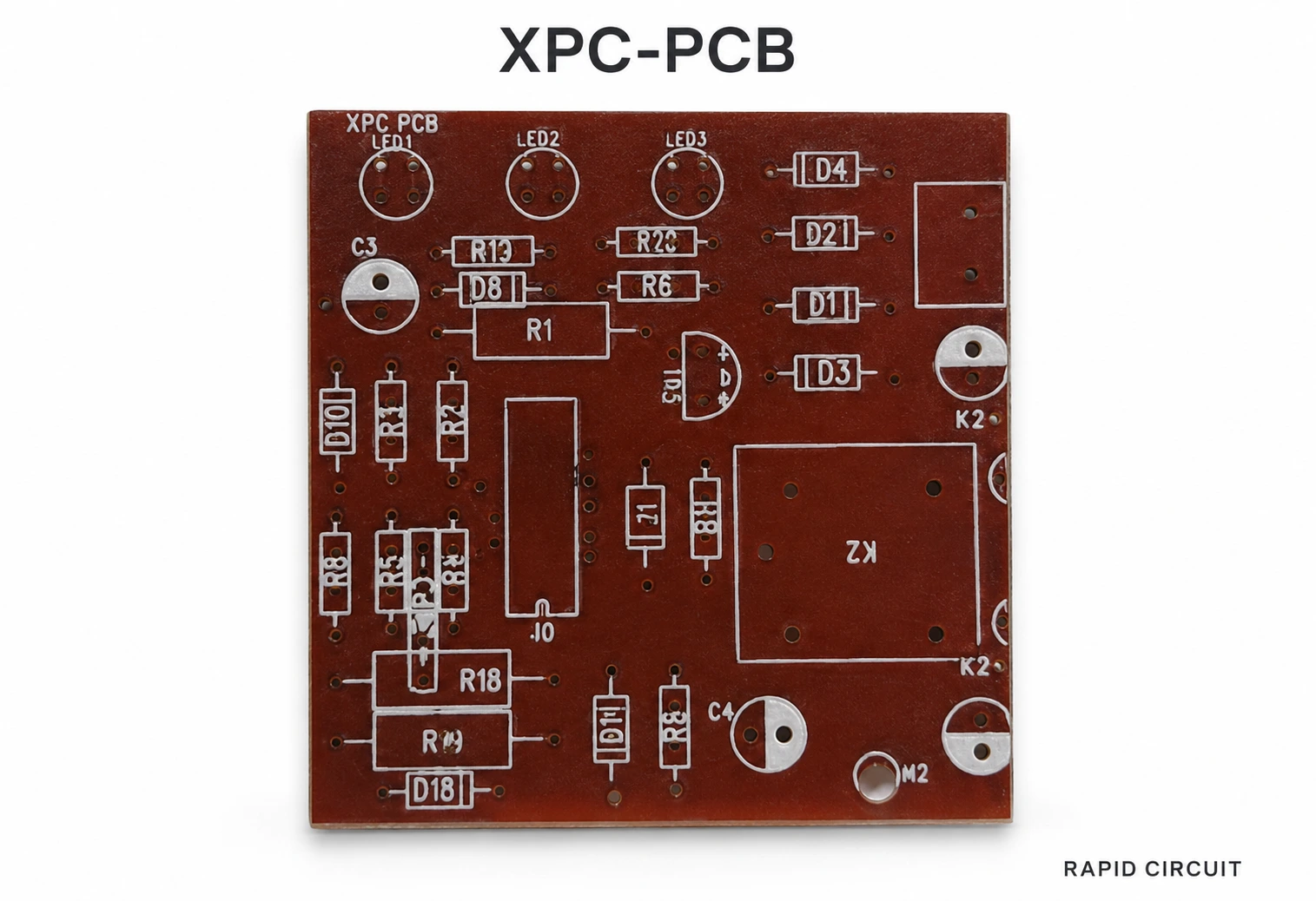 xpc-single-layer-pcb